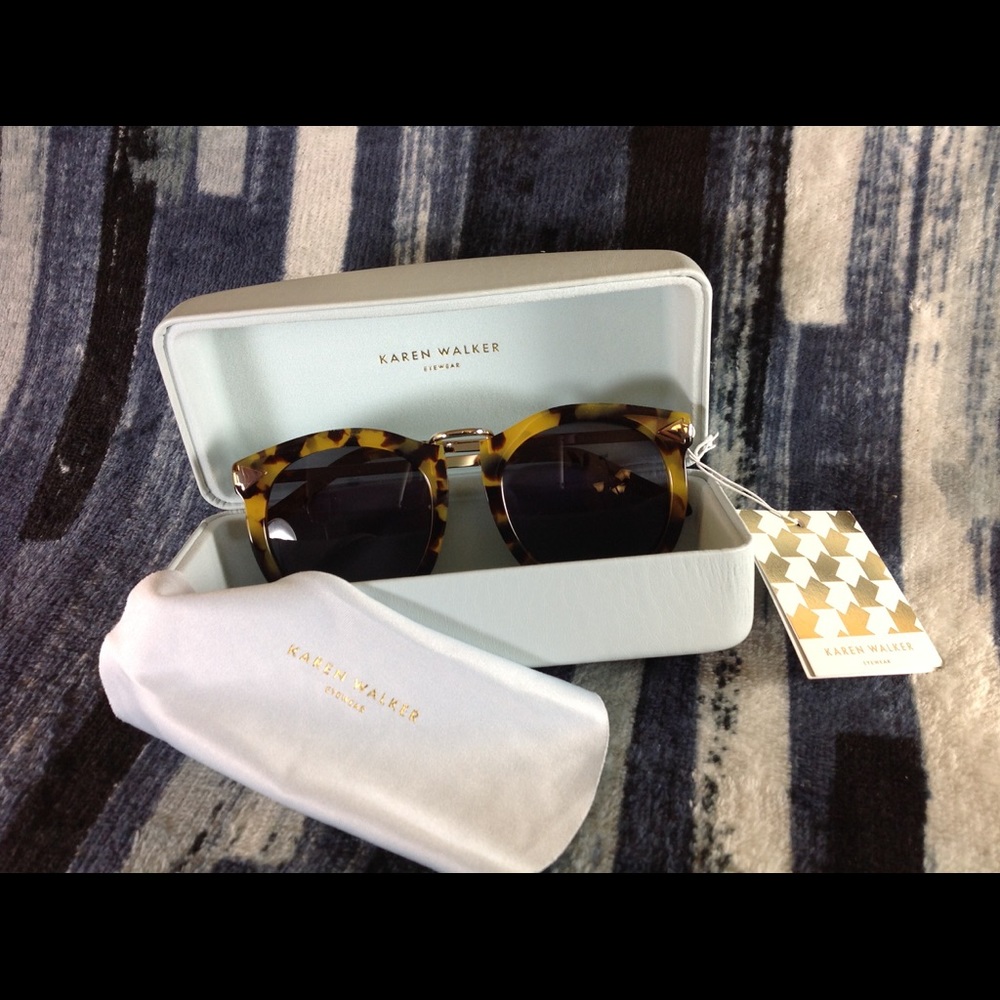 Karen walker sunglasses nwt SUPER LUNAR